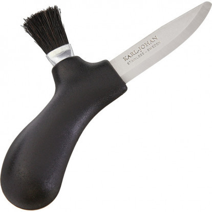 Ніж для грибів із щіткою Morakniv "Karl-Johan Mushroom" Black (10906) Нержавіюча сталь Нововолинськ - фото 1