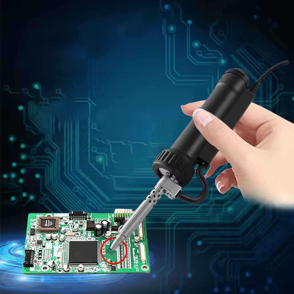 Электрический экстрактор припоя с насадками 30Вт Киев - изображение 2