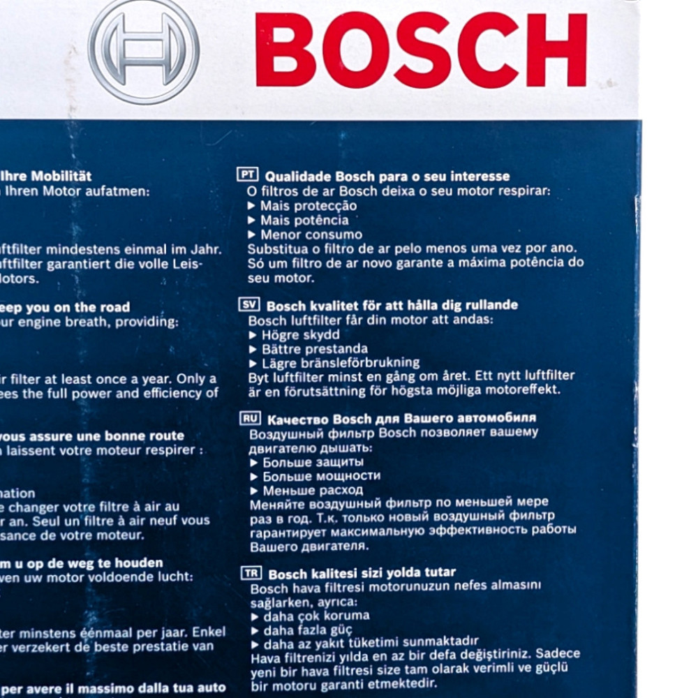 Повітряний фільтр BOSCH Ковель - фото 8