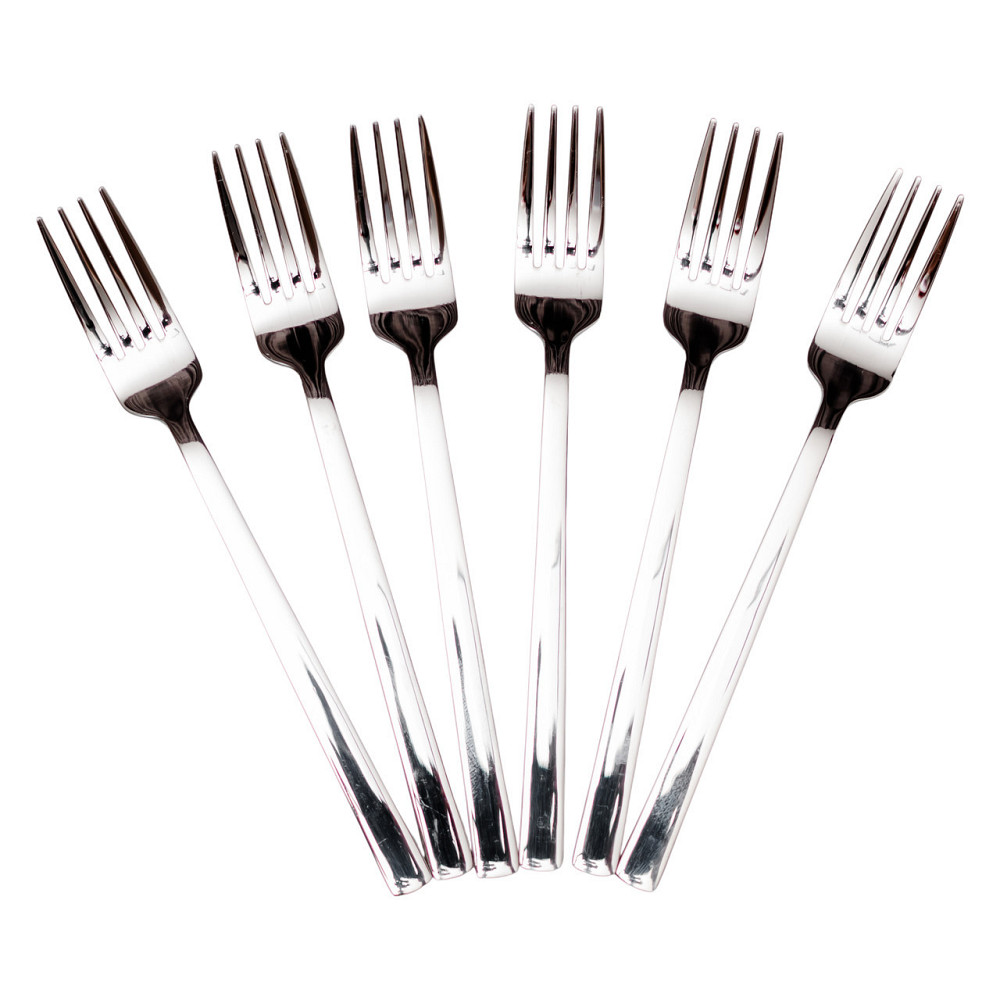 Набор десертных вилок 6 предметов 16 (см) Серебро HP-8-25 Киев - изображение 1