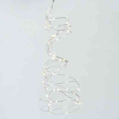 Гирлянда YES! Fun Пучок на медной проволоке 50 LED Тепло-белая 1 м Статичная На батарейках (975013) Винница