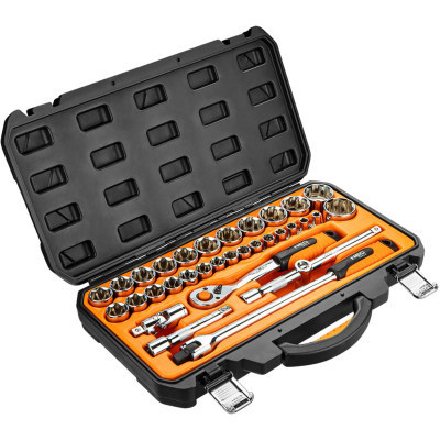 Набор инструментов Neo Tools 1/2, 33 шт. (08-692) Вінниця - фото 1