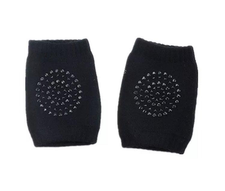 Наколенники детские для ползания, черные, отличные защитные наколенники Киев - изображение 1