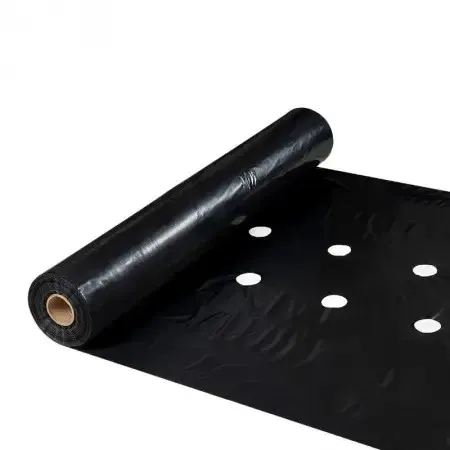Плівка 30 мкм 1.20м* 1000м плівка чорна для мульчування перфорована 3 отвори Дніпро