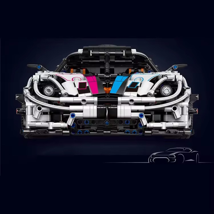 Конструктор спортивный автомобиль.Суперкар “Koenigsegg” на 3063 детали,белая Каменец-Подольский - изображение 3