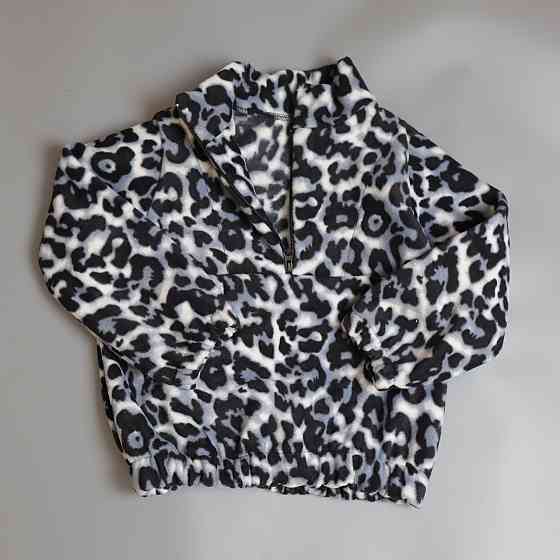 Чорний демісезонний костюм лео сірий (толстовка на змійці+штани) Кам'янець-Подільський