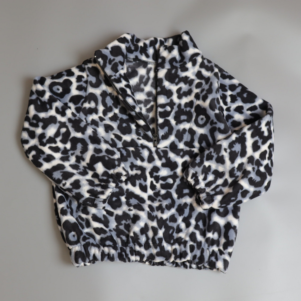 Чорний демісезонний костюм лео сірий (толстовка на змійці+штани) Кам'янець-Подільський - фото 5