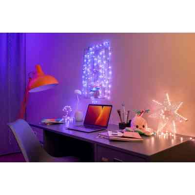 Гірлянда Twinkly mart LED, Strings USB 100 Pearl-shaped RGB LEDs, Green Wire, USB-C 6м (TWKP100RGB-G) Вінниця