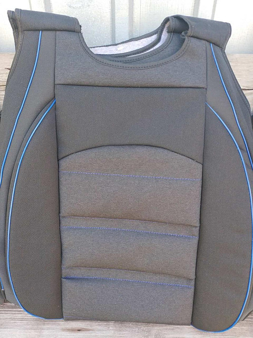 Чохли на сидіння авто, авточохли універсальні передні, комплект 2 шт. Київ - фото 7