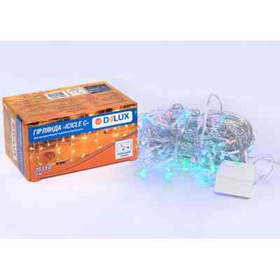Гірлянда Delux ICICLE С 75LED 2х0.7 м мульти/прозорий IP20 (90017985) Вінниця