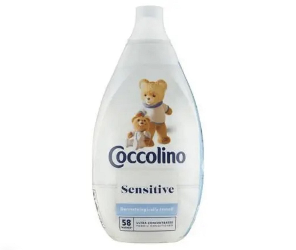 Парфумований ополіскувач тканин Coccolino Sensitive 870 ml. Виноградів - фото 3