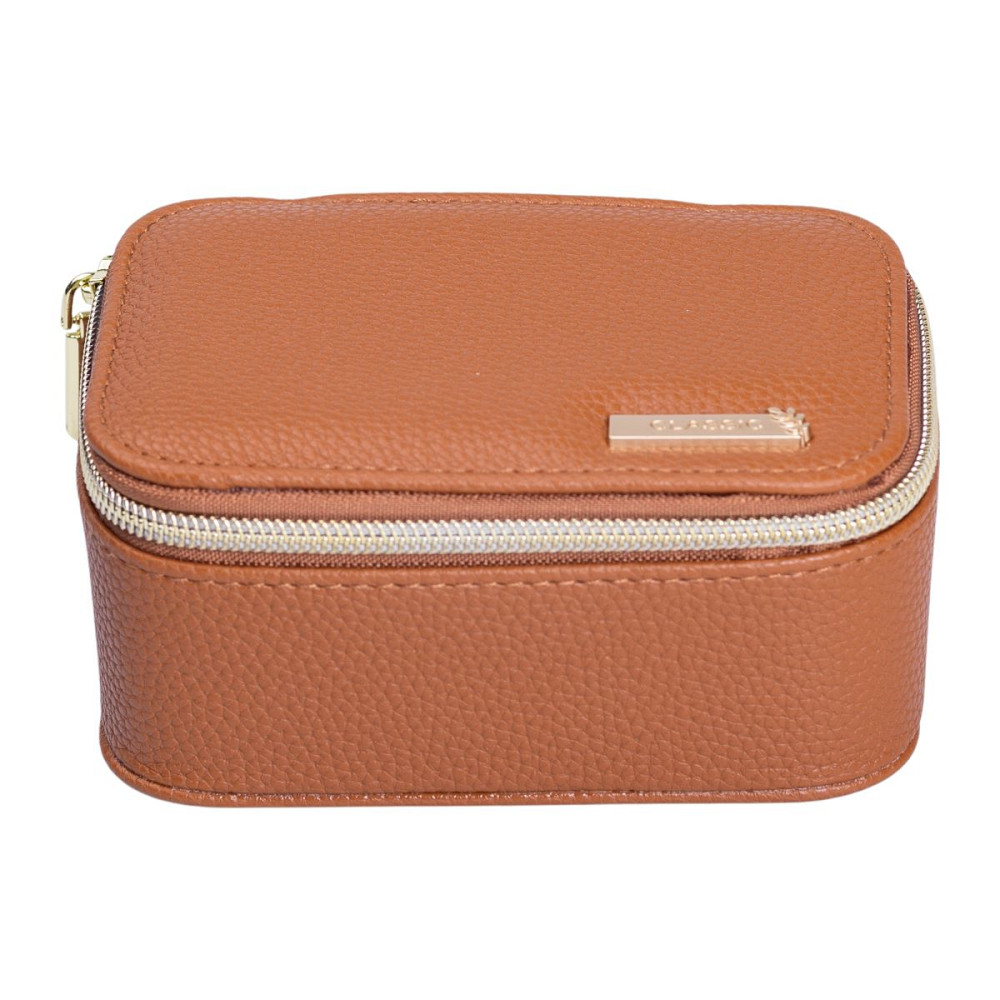 Скринька для прикрас з еко шкіри на блискавці міні органайзер для ювелірних виробів HP-5-26BR Коломия - фото 3