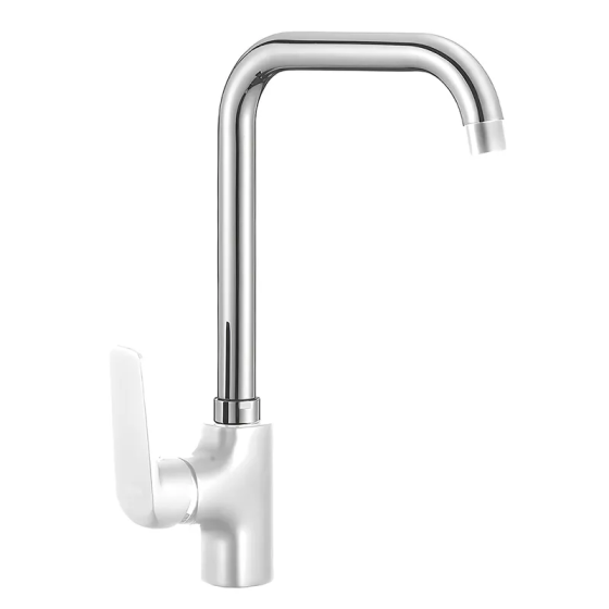 Кухонний змішувач Mixxus Oregon 014-G Nut білий MI5795 Харків