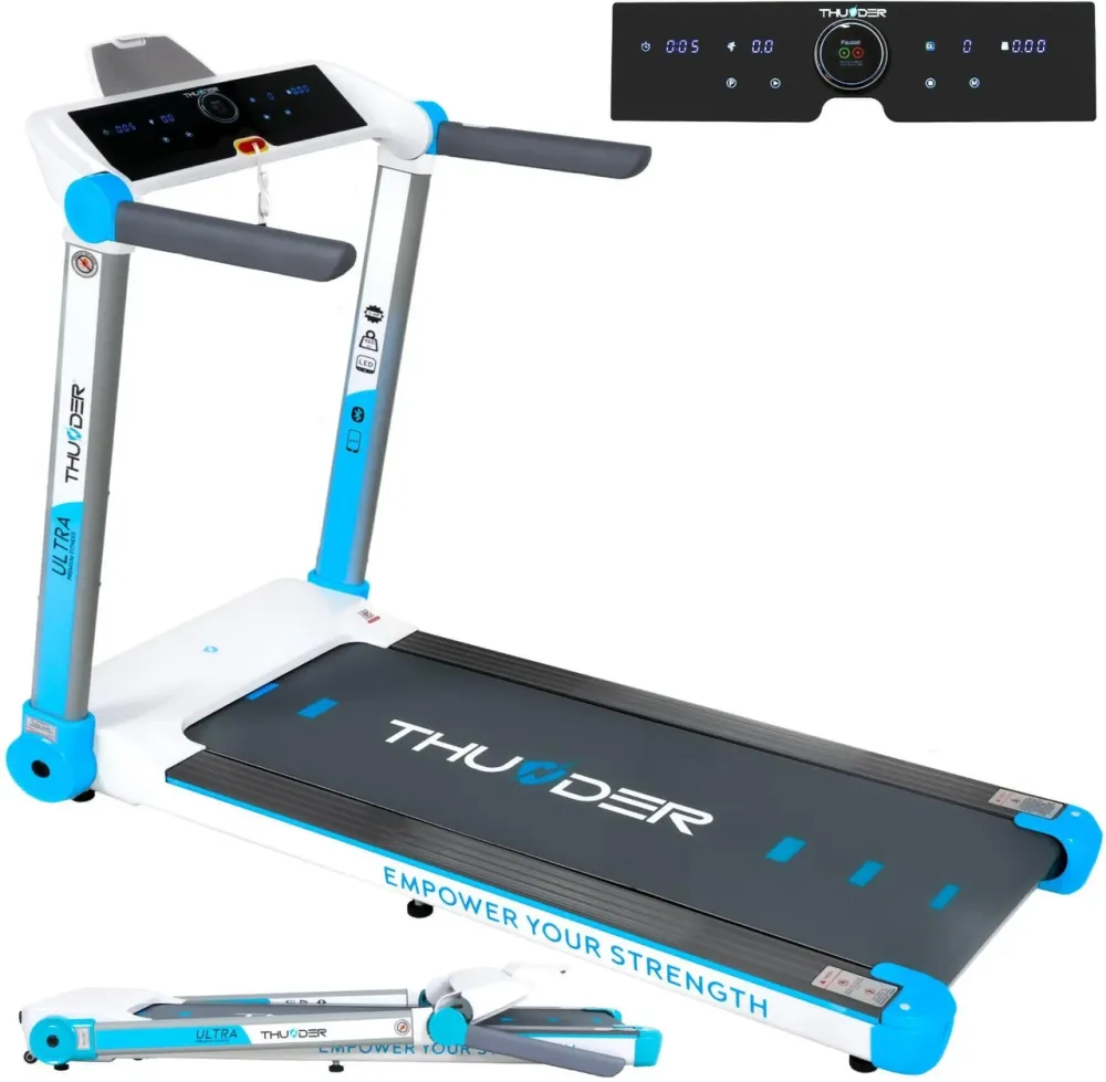 Бігова доріжка Thunder Ultra White Biały Szary Синій Київ - фото 1