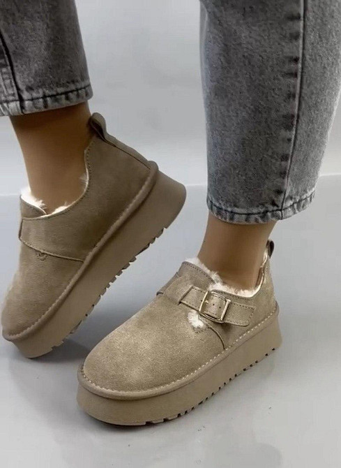 ALLSY Угги жіночі ALLSY 232536-28V хакі (зима, замша натуральна) (5663) 39 Коломыя - изображение 2