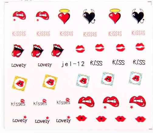 Наклейка на ногти 