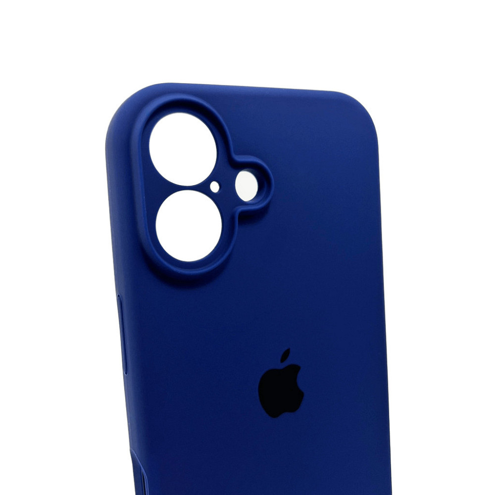 Чохол для смартфона Silicone Full Case AA Camera Protect for Apple iPhone 16 39,Navy Blue Київ - фото 5