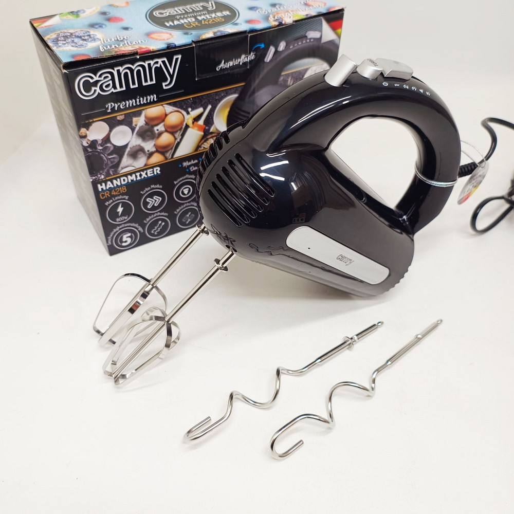 Ручний міксер для випічки, Хороший міксер для крему з насадкою збивання вершків TZ-42 Львів - фото 8