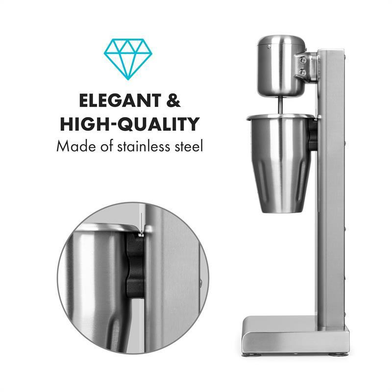 Міксер для молочних коктейлів Power Pack для протеїнових коктейлів 80 Вт неіржавка сталь сріблястий 80 Вт Рівне - фото 7