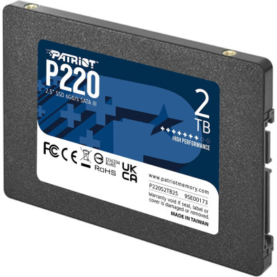 Накопичувач SSD 2.5" 2TB P220 Patriot (P220S2TB25) Вінниця - фото 2