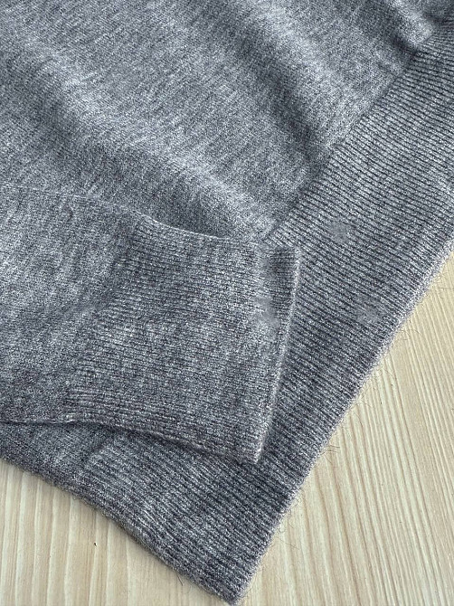 Светр жіночий A-N 106 водолазка гольф з коміром стійкою базовий, сірий, one size Київ - фото 8