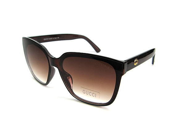 Очки солнцезащитные женские кориченвые Gucci Киев - изображение 1