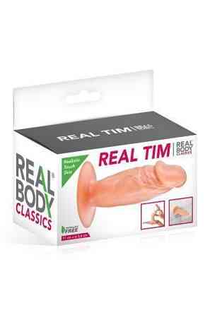 Фаллоимитатор Real Body - Real Tim Flash, TPE, диаметр 3,4см Sex Aura Киев