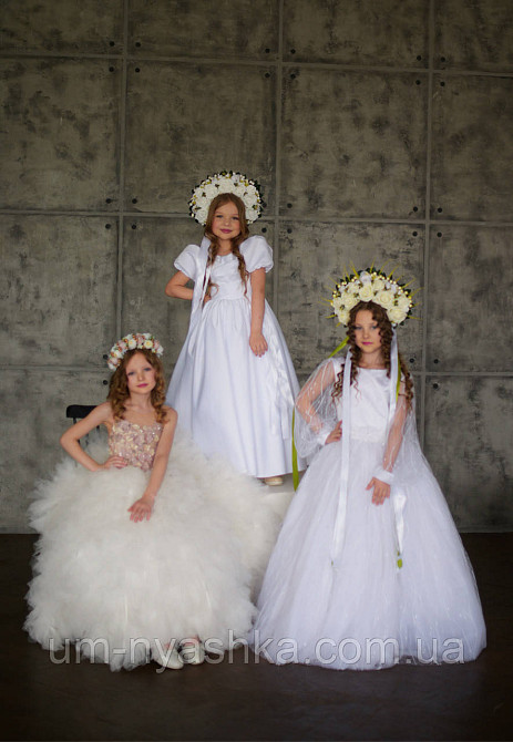 Длинное белое платье с рукавами Кривой Рог - изображение 2