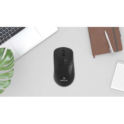 Мышка REAL-EL RM-317W Wireless Black (EL123200052) Винница - изображение 5