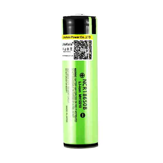 Акумулятор LiitoKala 34B-PCB 18650 3400mah Київ