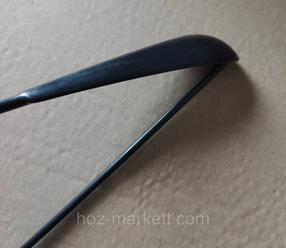 Вішалки плічка, тремпіль металевий у силіконі з хромованим гачком із перекладиною широкий 43 см Харків - фото 2