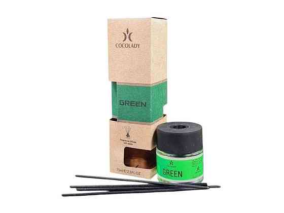 Діфузор для оселі GREEN (аромат Lacoste L 12.12 green ESSENTIAL) ТМ COCOLADY Київ