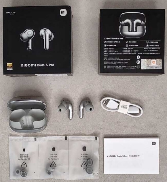 НОВЫЕ Xiaomi Buds 5 Pro (2025) (не Redmi) - aptX Lossless, BT 5.4, 40ч. Киев - изображение 3