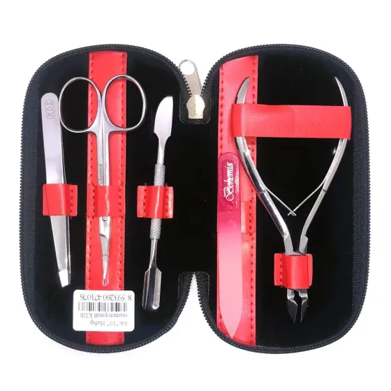 Маникюрный набор KDS (5 предметов) 7107 с хрустальной пилочкой Киев