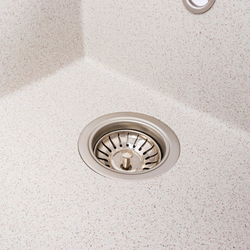 Гранітна мийка для кухні VALESO SOLID 7843 матова Топаз Коломыя - изображение 5