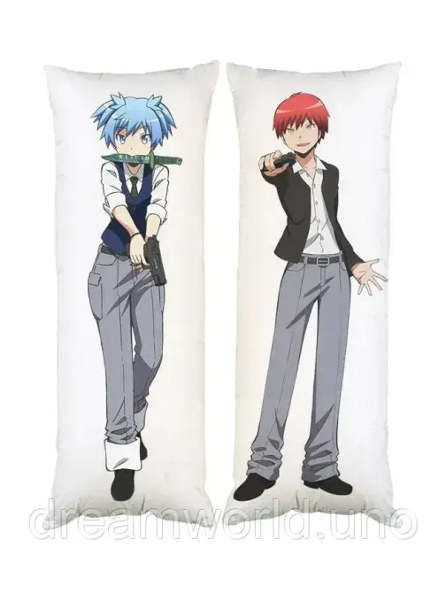 Подушка дакимакура Карма Акабане Нагиса Класс убийц декоративная паровая подушка для обнимания 60х180 Харьков - изображение 1