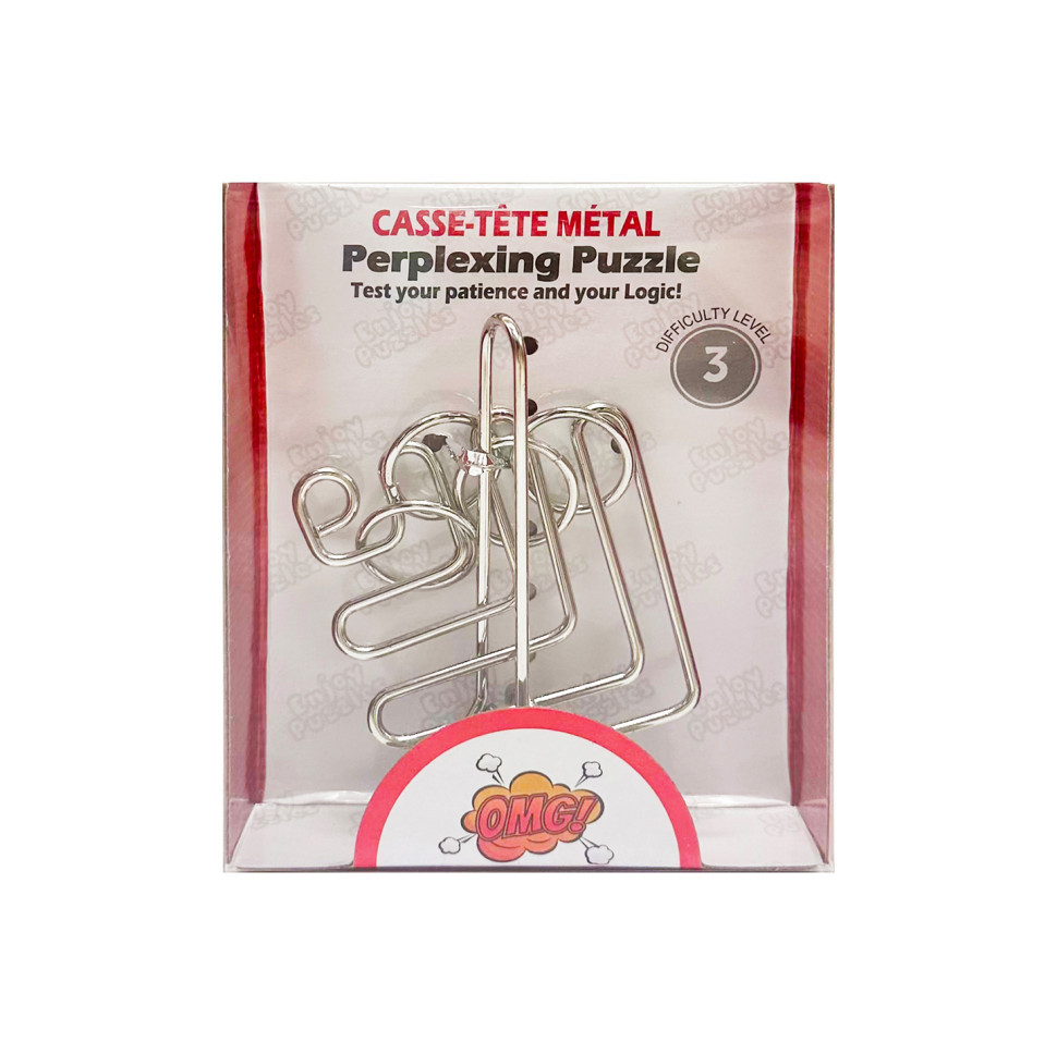 Металева головоломка "Perplexing puzzle" 5562D-16, 3 складність Вінниця - фото 1