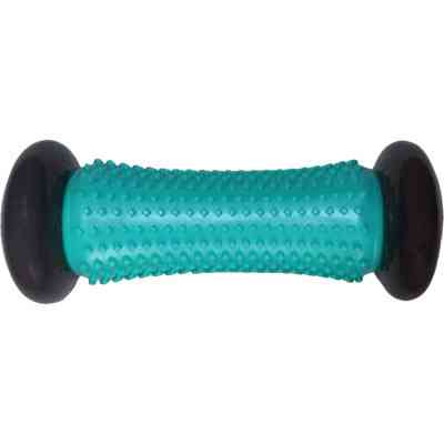 Масажный ролик LiveUp Massage Bar LS5048-b сірий/бірюзовий 16.5х7см (6951376170658) Винница