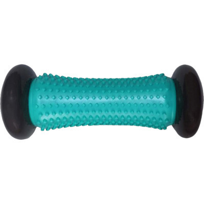 Масажный ролик LiveUp Massage Bar LS5048-b сірий/бірюзовий 16.5х7см (6951376170658) Винница - изображение 1