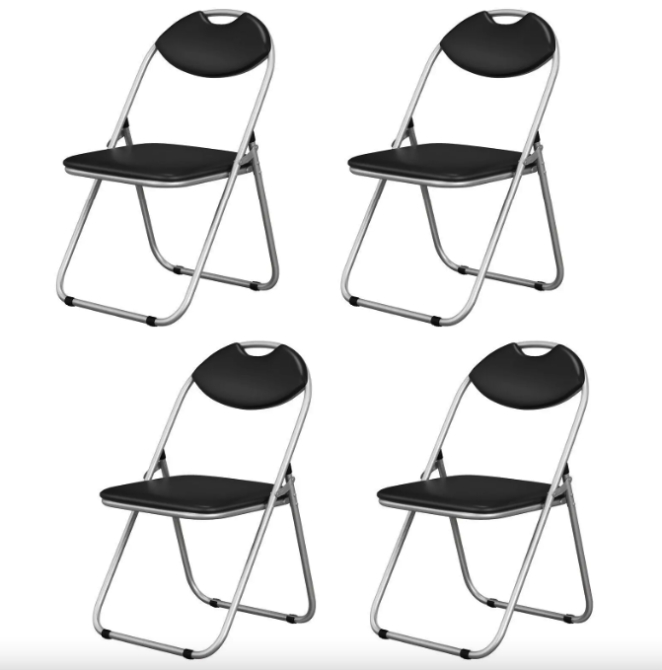 Складные стулья Moro с переносной ручкой комплект 4 штук для кемпинга и кухни Киев - изображение 6