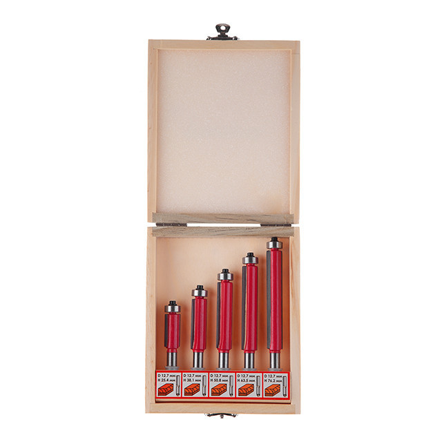 Набір фрез крайкових прямих, 5 шт. INTERTOOL HT-0076 Киев - изображение 2