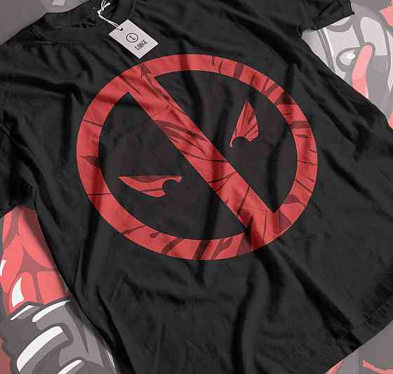 Футболка з аніме принтом Суперхеро Біртхдай Суперхеро Гіфт оверсайз (S/M/L) Чорний AnimeJ1071 Дніпро