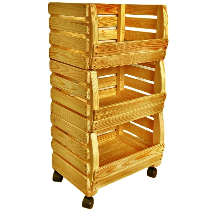 Стелаж для овочів і фруктів "Астрія 340" каррі Миколаїв - фото 1