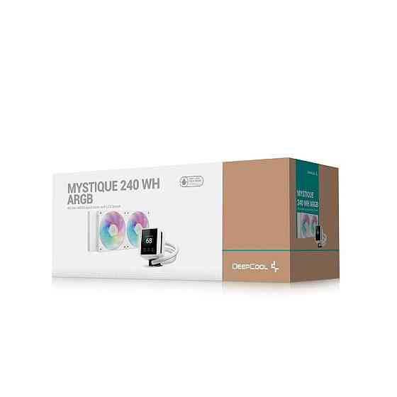 Система водяного охолодження DeepCool Mystique 240 ARGB White (R-LX240-WHDSNMCP-G-1) ( Білий ) Харків