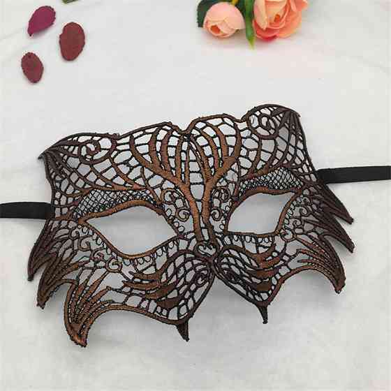Маска для карнавалу унісекс one size коричневий Київ