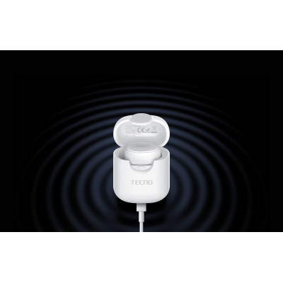 Наушники Tecno Minipods M1 Mono White (4895180759475) Винница - изображение 3