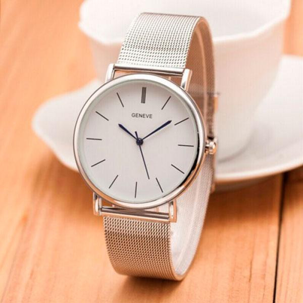 Годинник жіночий наручний Geneva Steel Silver Miss Flower (2 ремінці) Вінниця - фото 3