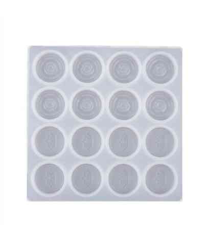 Молд из силикона Шашки 113 на 113 мм белый Киев