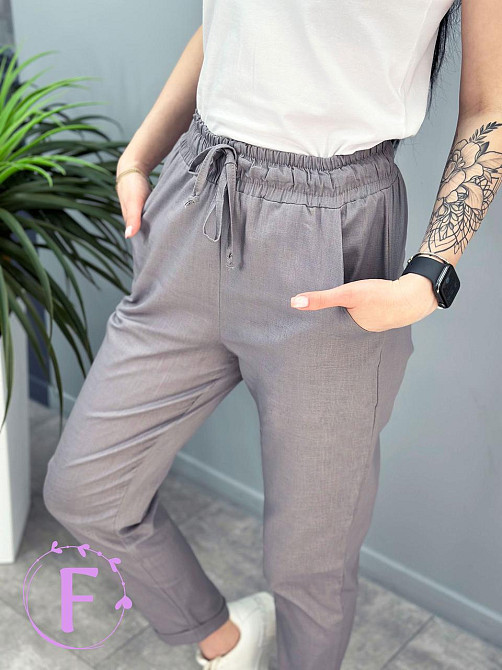 Вкорочені штани з кишенями "Street" оптом | Норма Графіт, 42 Київ - фото 4