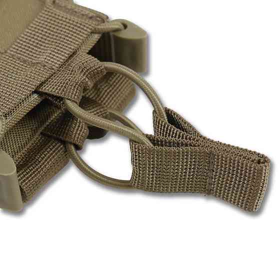 Відкритий тактичний підсумок під 1 магазин Militex Coyote. Відкритий одинарний підсумок для магазинів Київ